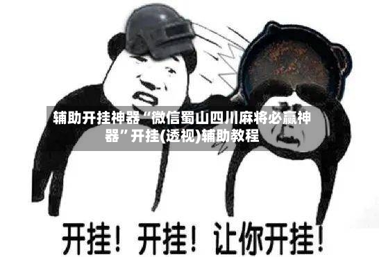 辅助开挂神器“微信蜀山四川麻将必赢神器	”开挂(透视)辅助教程-第2张图片