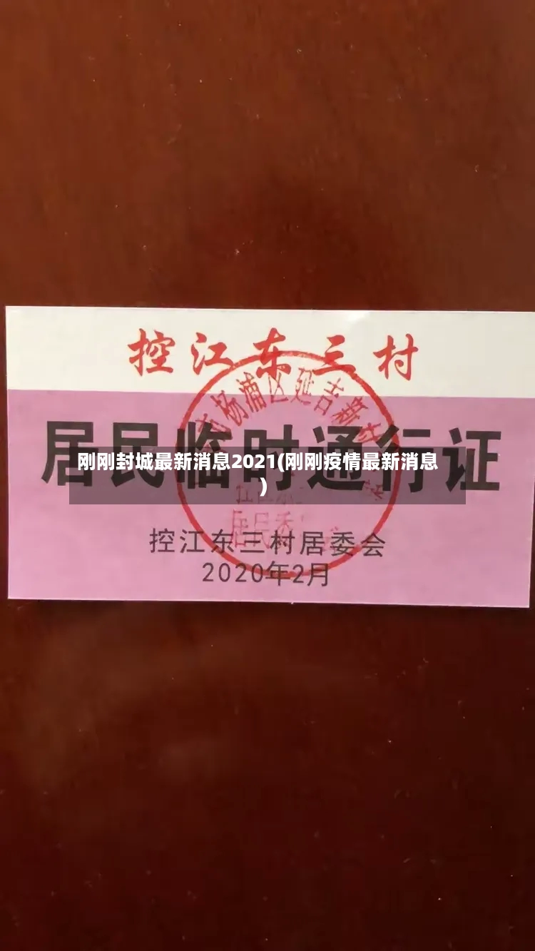 刚刚封城最新消息2021(刚刚疫情最新消息)-第2张图片