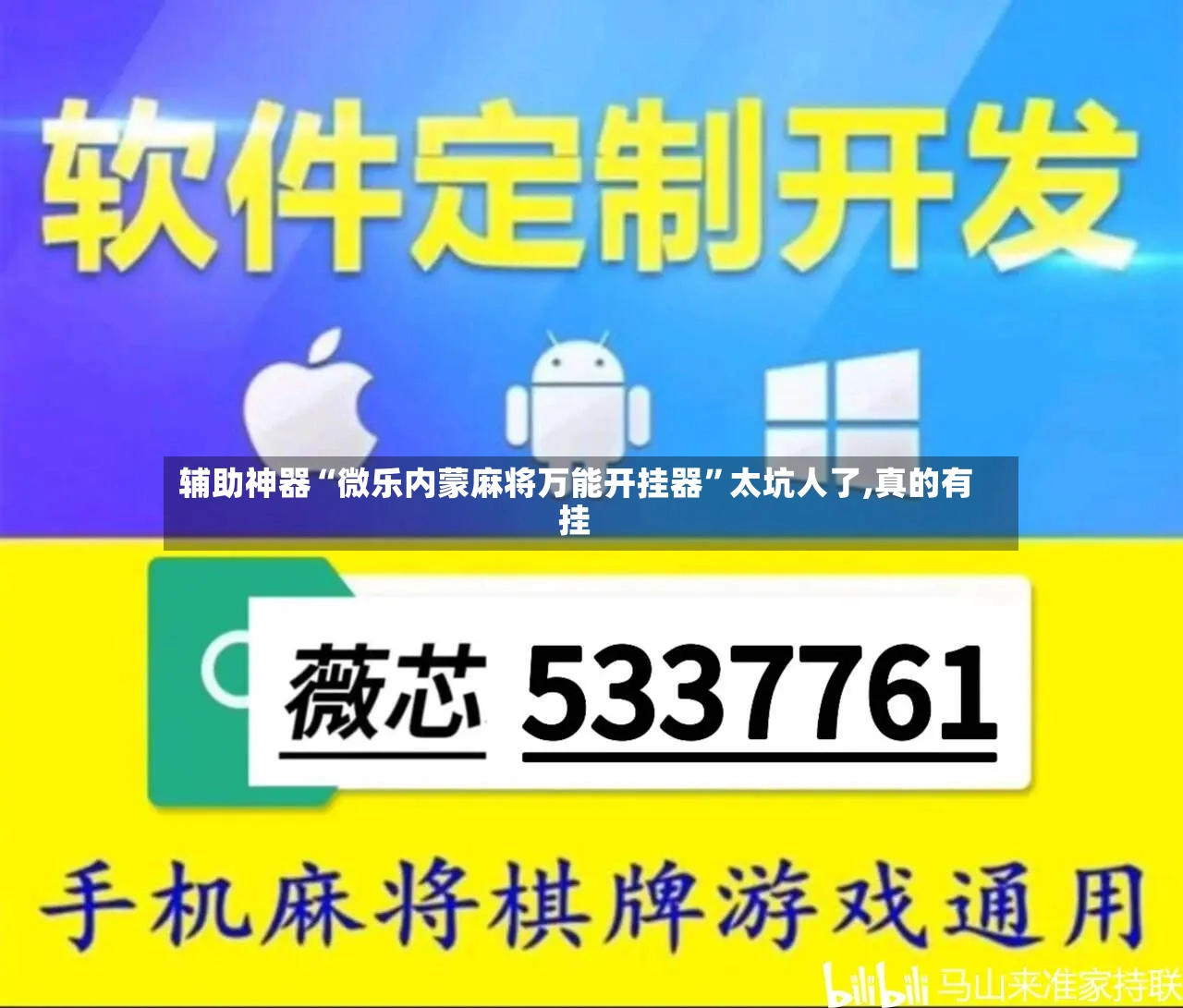 辅助神器“微乐内蒙麻将万能开挂器	”太坑人了,真的有挂-第2张图片