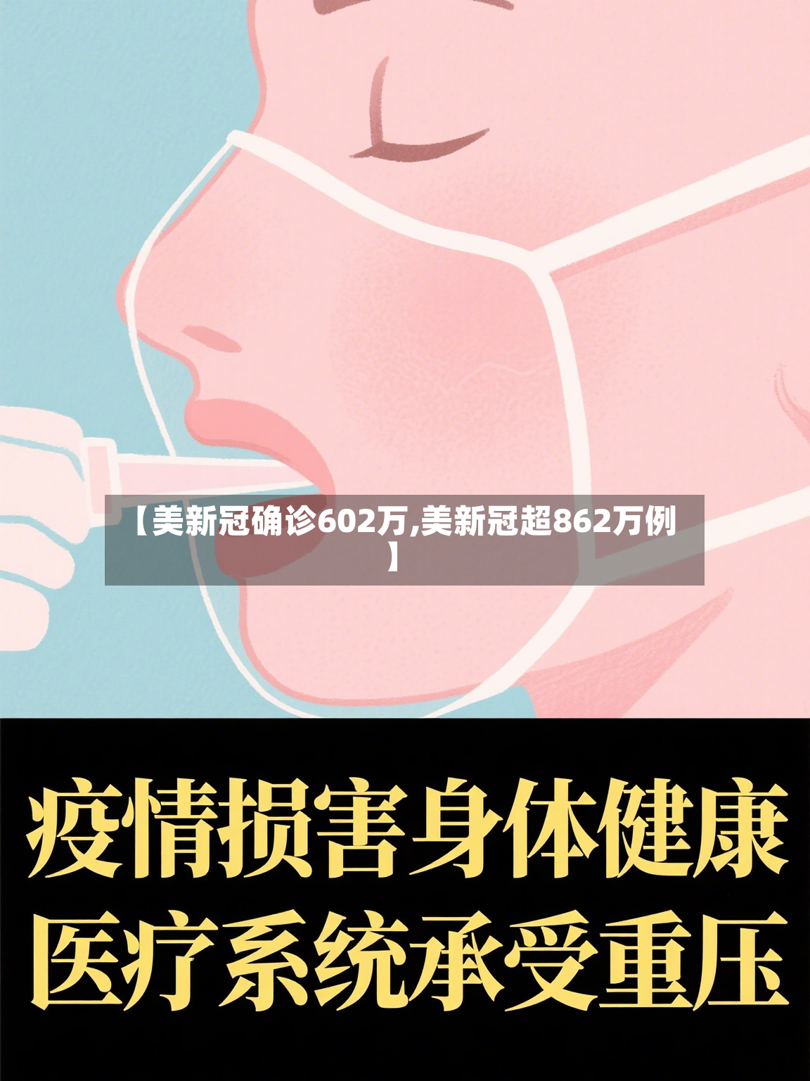 【美新冠确诊602万,美新冠超862万例】-第2张图片