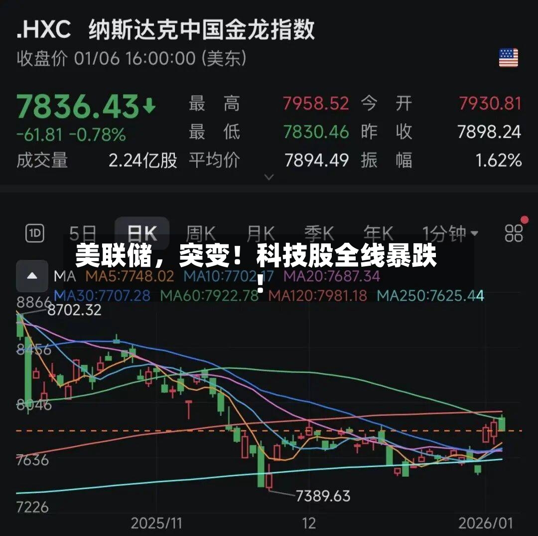 美联储，突变！科技股全线暴跌！-第2张图片
