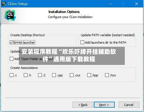 安装程序教程“欢乐吓牌开挂辅助软件”通用版下载教程-第3张图片