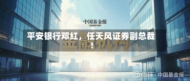 平安银行邓红，任天风证券副总裁！-第2张图片