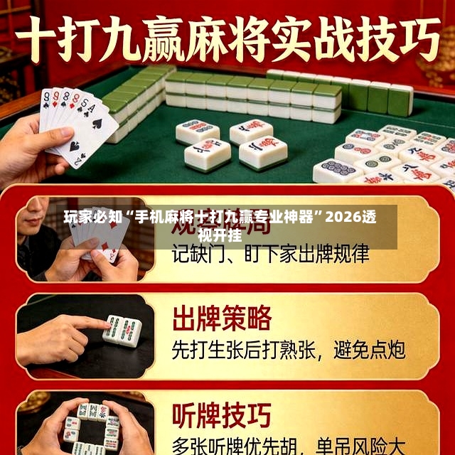 玩家必知“手机麻将十打九赢专业神器”2026透视开挂-第3张图片