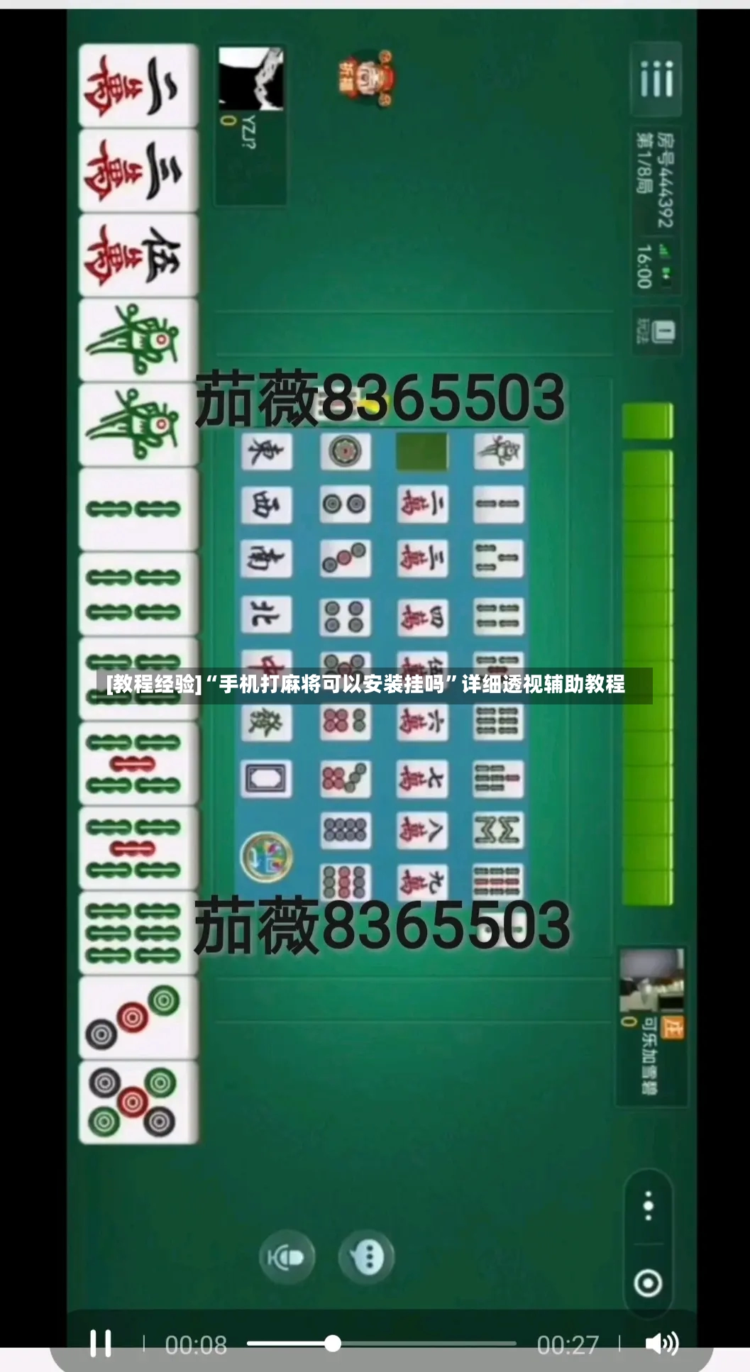 [教程经验]“手机打麻将可以安装挂吗”详细透视辅助教程-第2张图片