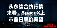 从永续合约行情来看，SpaceX上市首日股价有望大涨两位数-第2张图片