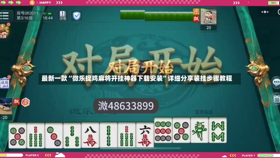 最新一款“微乐捉鸡麻将开挂神器下载安装”详细分享装挂步骤教程-第2张图片