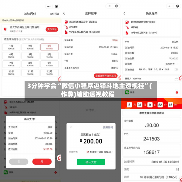 3分钟学会“微信小程序边锋斗地主透视挂”(作弊)辅助透视教程
