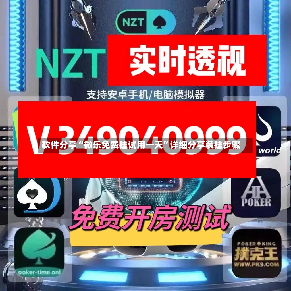软件分享“微乐免费挂试用一天”详细分享装挂步骤