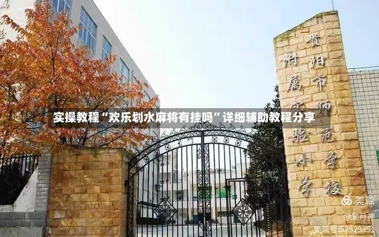 实操教程“欢乐划水麻将有挂吗	”详细辅助教程分享-第3张图片
