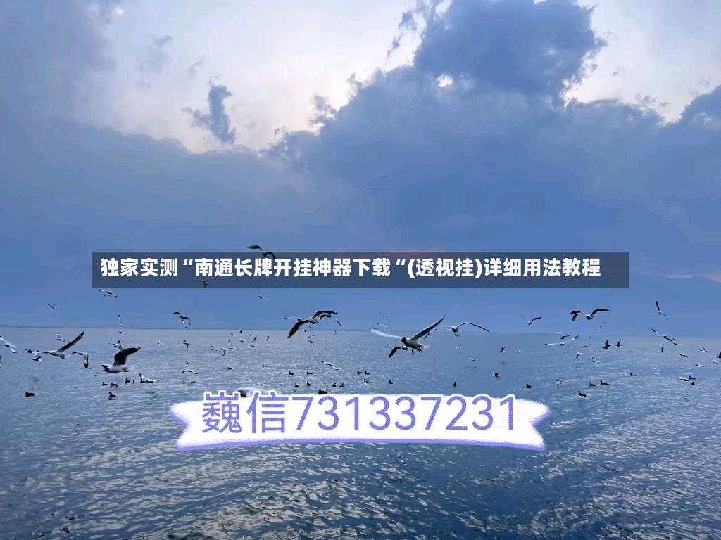 独家实测“南通长牌开挂神器下载“(透视挂)详细用法教程