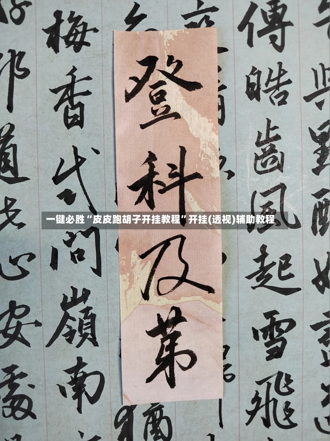 一键必胜“皮皮跑胡子开挂教程	”开挂(透视)辅助教程-第2张图片