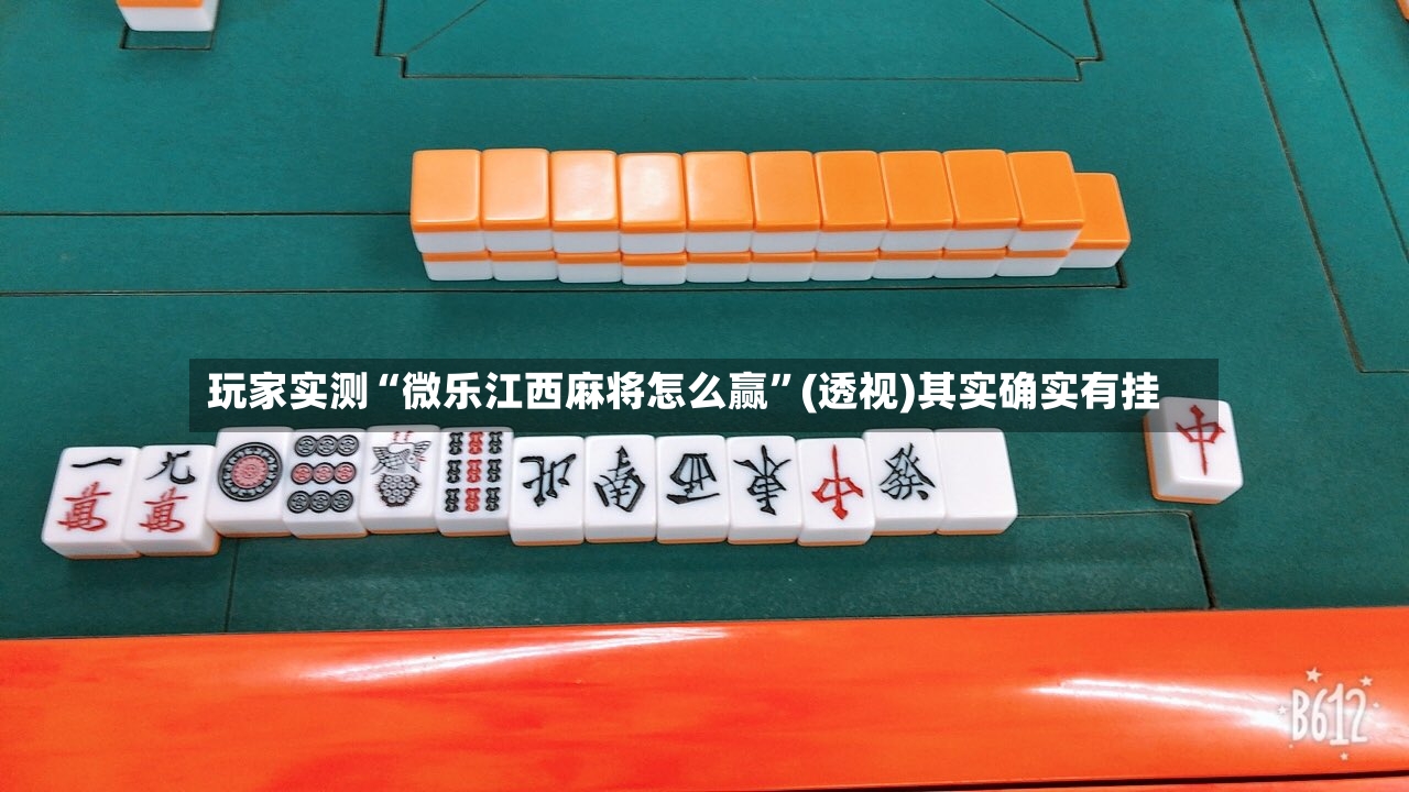 玩家实测“微乐江西麻将怎么赢	”(透视)其实确实有挂-第2张图片