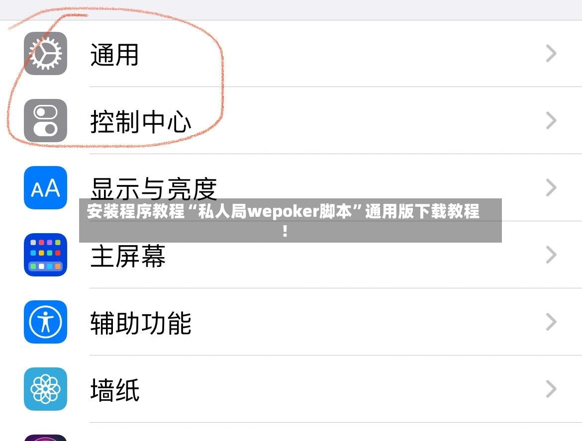 安装程序教程“私人局wepoker脚本”通用版下载教程！-第3张图片