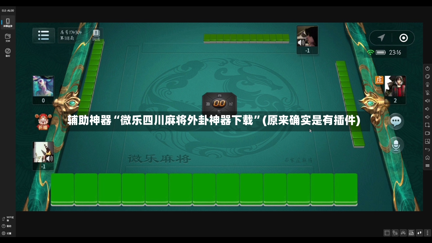 辅助神器“微乐四川麻将外卦神器下载”(原来确实是有插件)-第2张图片