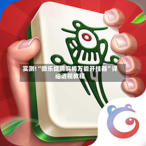 实测!“微乐捉鸡麻将万能开挂器	”详细透视教程-第2张图片