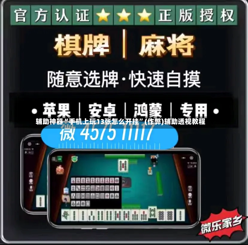 辅助神器“手机上玩13张怎么开挂”(作弊)辅助透视教程