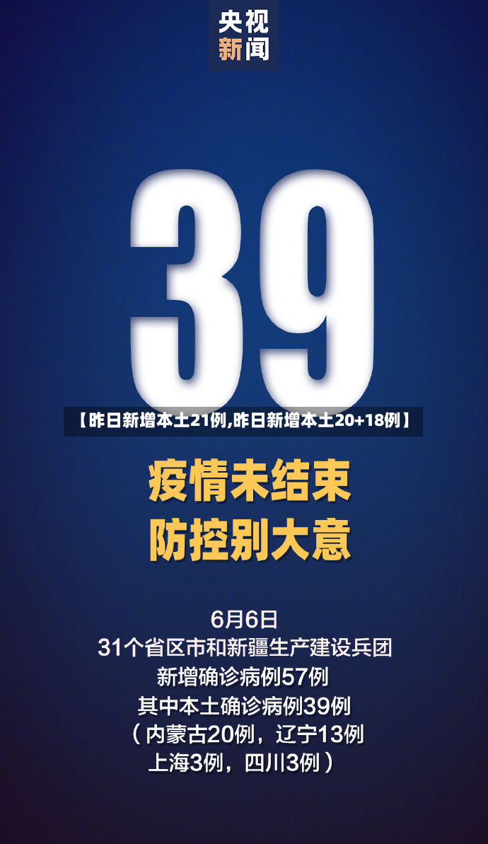 【昨日新增本土21例,昨日新增本土20+18例】-第2张图片