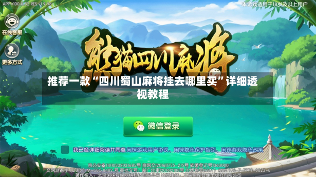 推荐一款“四川蜀山麻将挂去哪里买”详细透视教程-第3张图片