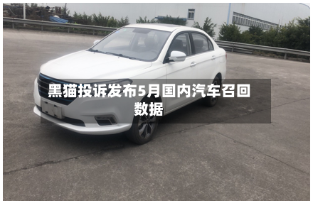 黑猫投诉发布5月国内汽车召回数据-第2张图片