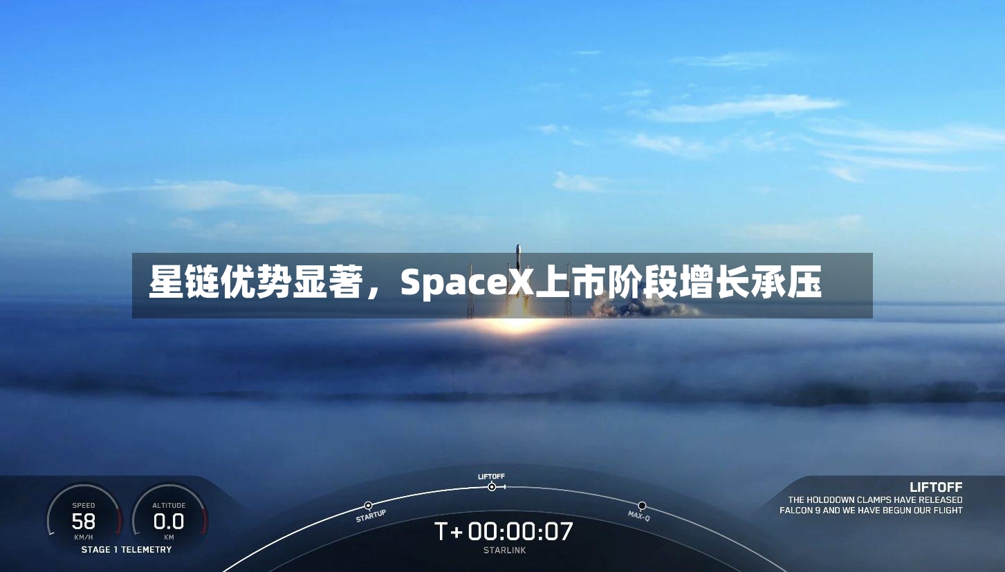 星链优势显著，SpaceX上市阶段增长承压
