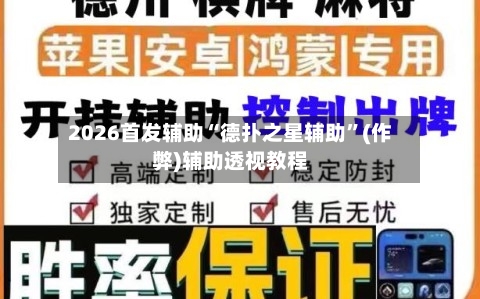 2026首发辅助“德扑之星辅助	”(作弊)辅助透视教程-第2张图片