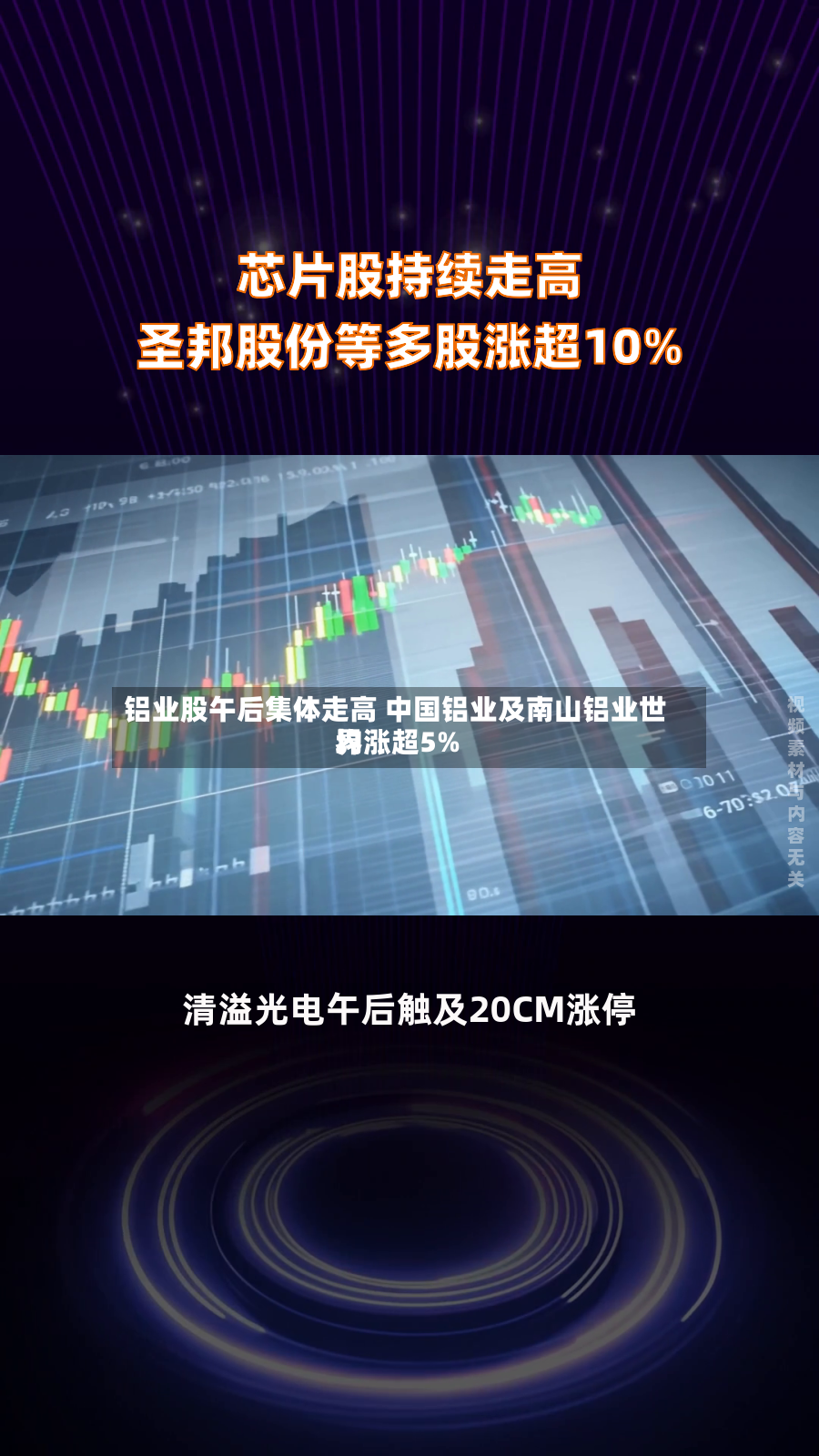 铝业股午后集体走高 中国铝业及南山铝业世界
均涨超5%-第2张图片