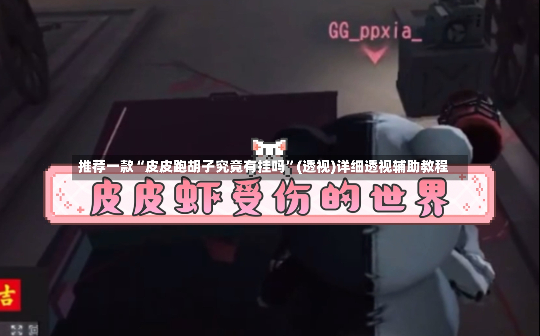 推荐一款“皮皮跑胡子究竟有挂吗”(透视)详细透视辅助教程
