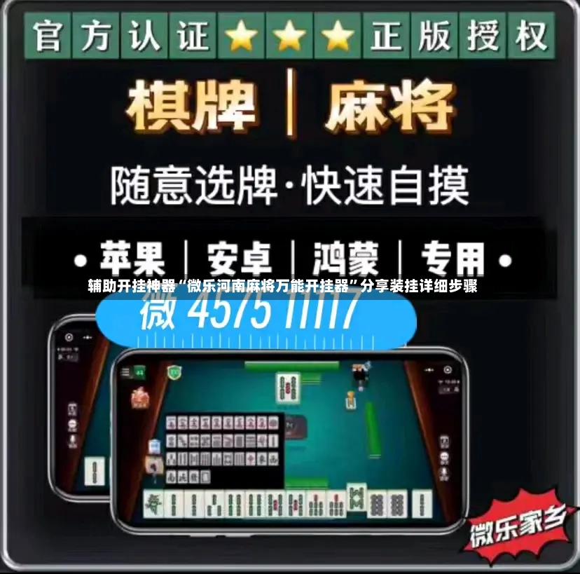 辅助开挂神器“微乐河南麻将万能开挂器”分享装挂详细步骤-第3张图片