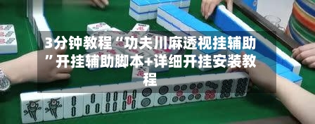 3分钟教程“功夫川麻透视挂辅助”开挂辅助脚本+详细开挂安装教程