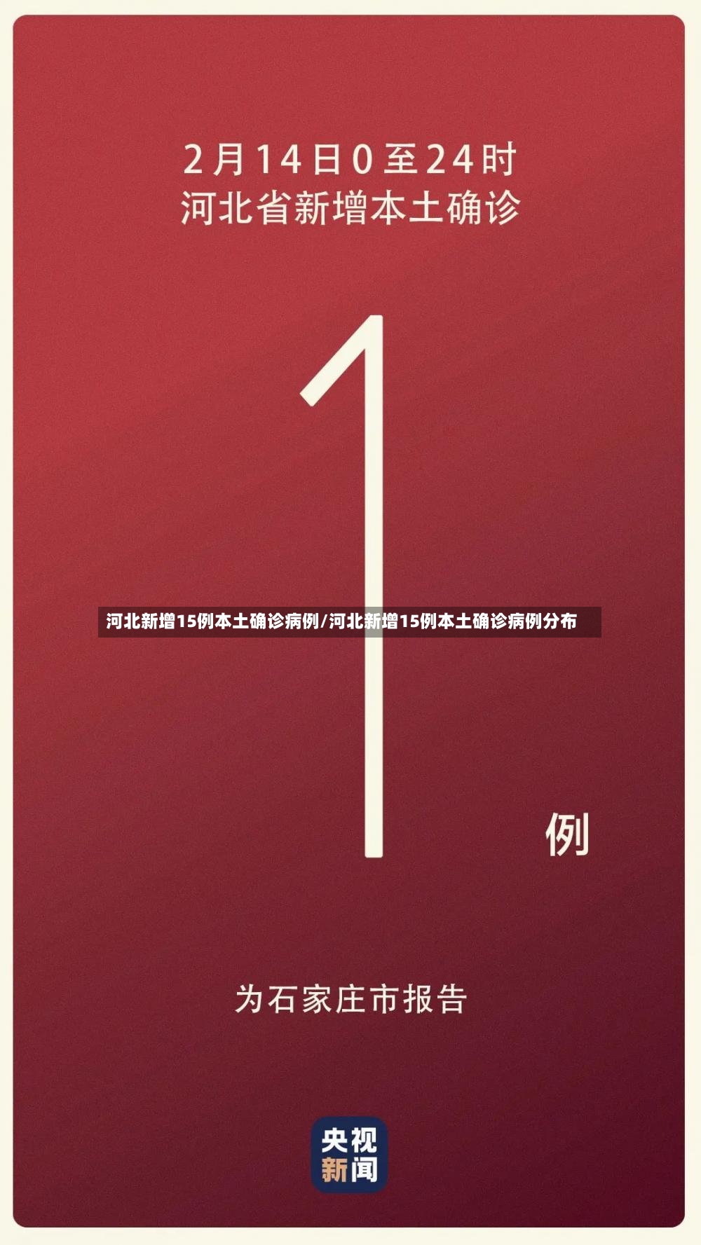 河北新增15例本土确诊病例/河北新增15例本土确诊病例分布-第2张图片