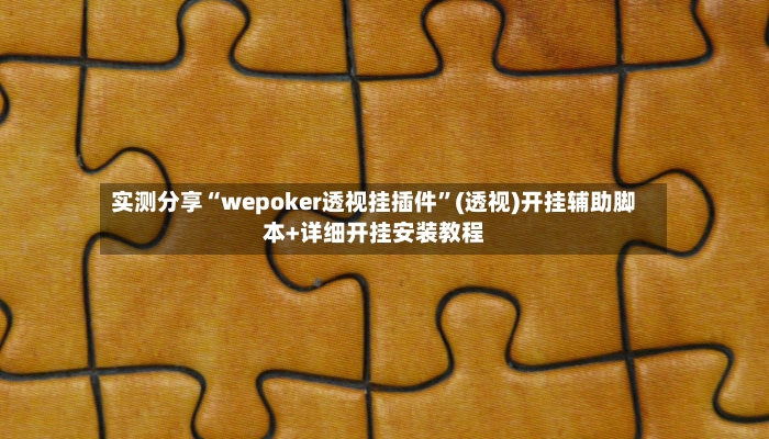 实测分享“wepoker透视挂插件”(透视)开挂辅助脚本+详细开挂安装教程