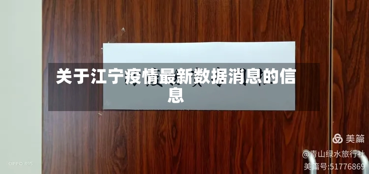 关于江宁疫情最新数据消息的信息