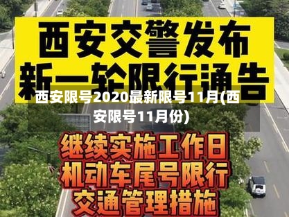 西安限号2020最新限号11月(西安限号11月份)