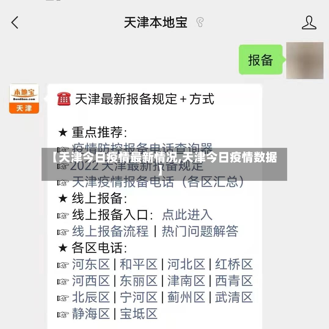 【天津今日疫情最新情况,天津今日疫情数据】