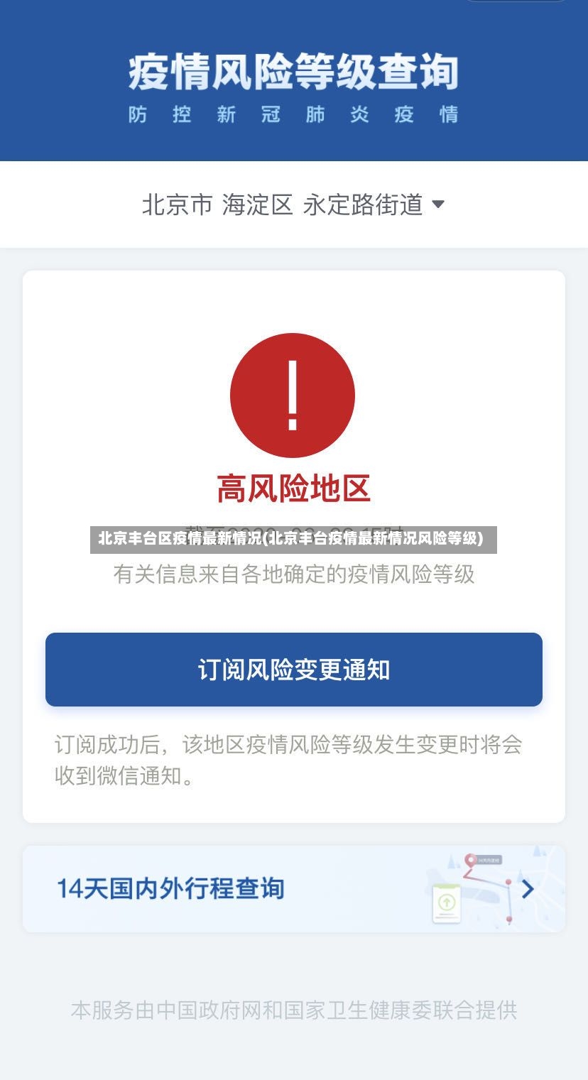 北京丰台区疫情最新情况(北京丰台疫情最新情况风险等级)-第2张图片