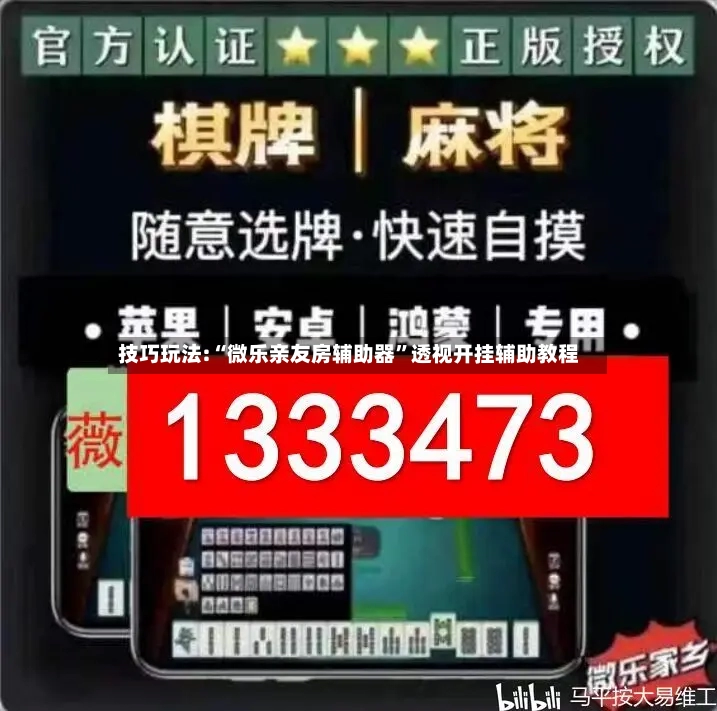 技巧玩法:“微乐亲友房辅助器”透视开挂辅助教程