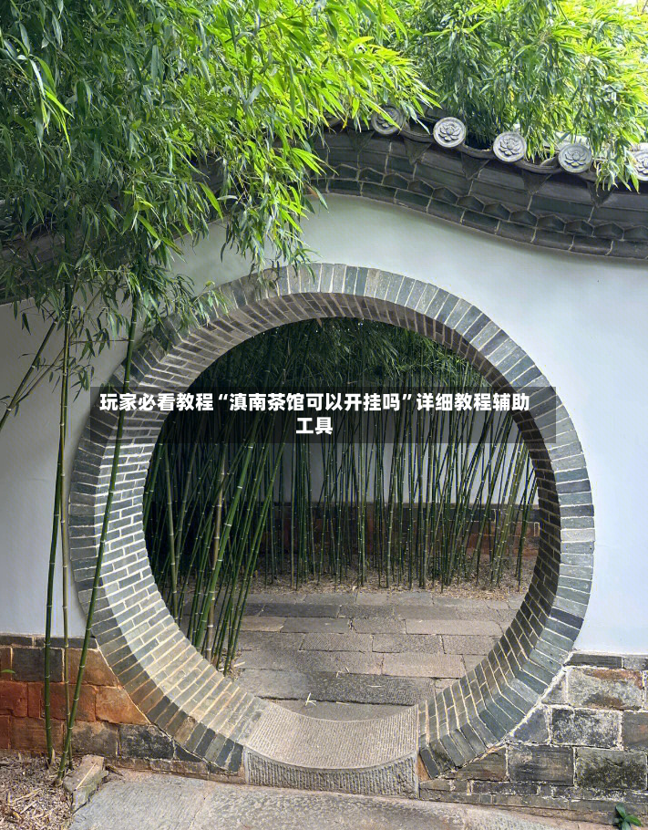 玩家必看教程“滇南茶馆可以开挂吗”详细教程辅助工具-第2张图片
