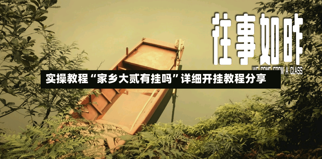 实操教程“家乡大贰有挂吗”详细开挂教程分享