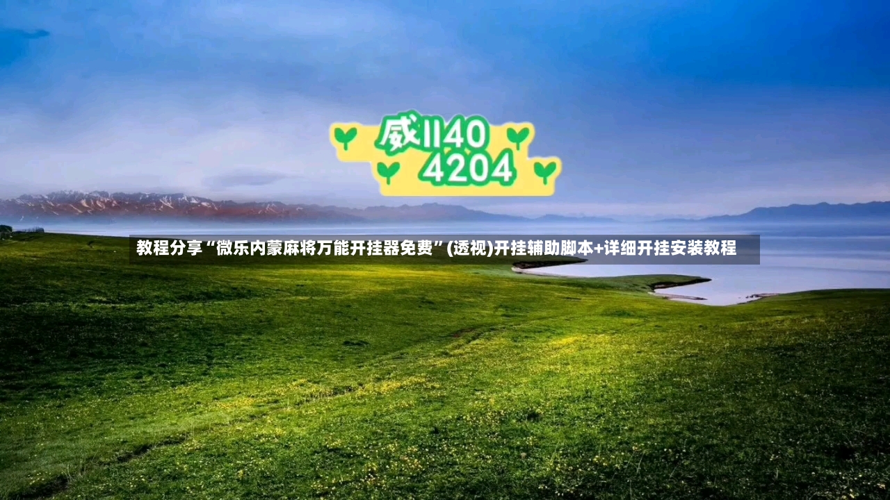 教程分享“微乐内蒙麻将万能开挂器免费	”(透视)开挂辅助脚本+详细开挂安装教程-第2张图片