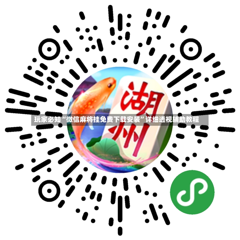 玩家必知“微信麻将挂免费下载安装	”详细透视辅助教程-第2张图片