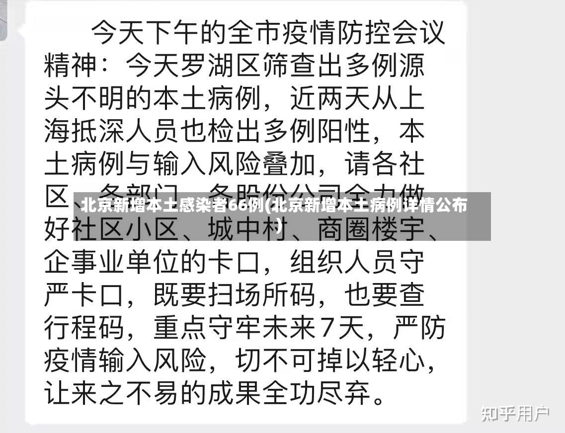 北京新增本土感染者66例(北京新增本土病例详情公布)