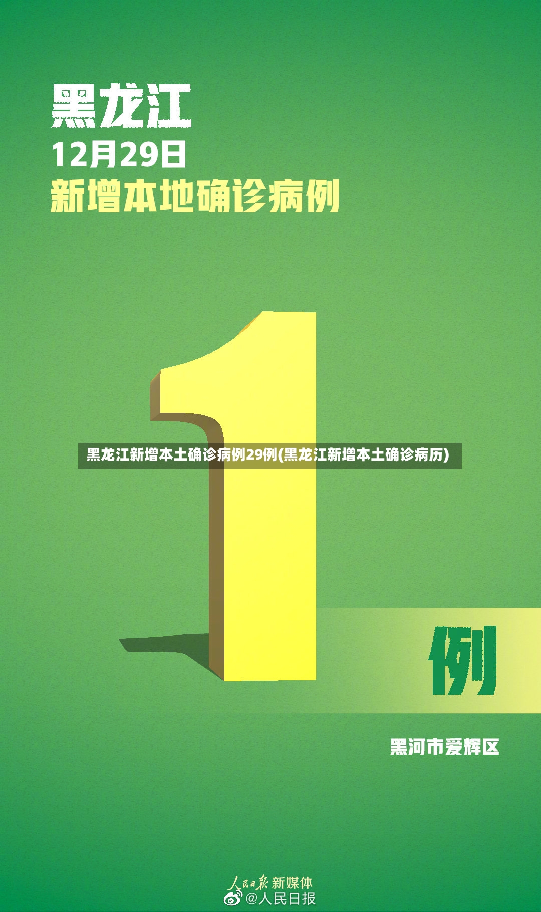 黑龙江新增本土确诊病例29例(黑龙江新增本土确诊病历)-第2张图片