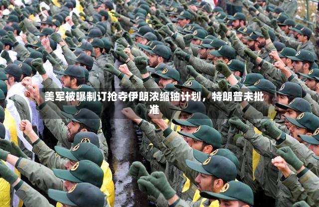 美军被曝制订抢夺伊朗浓缩铀计划	，特朗普未批准-第3张图片