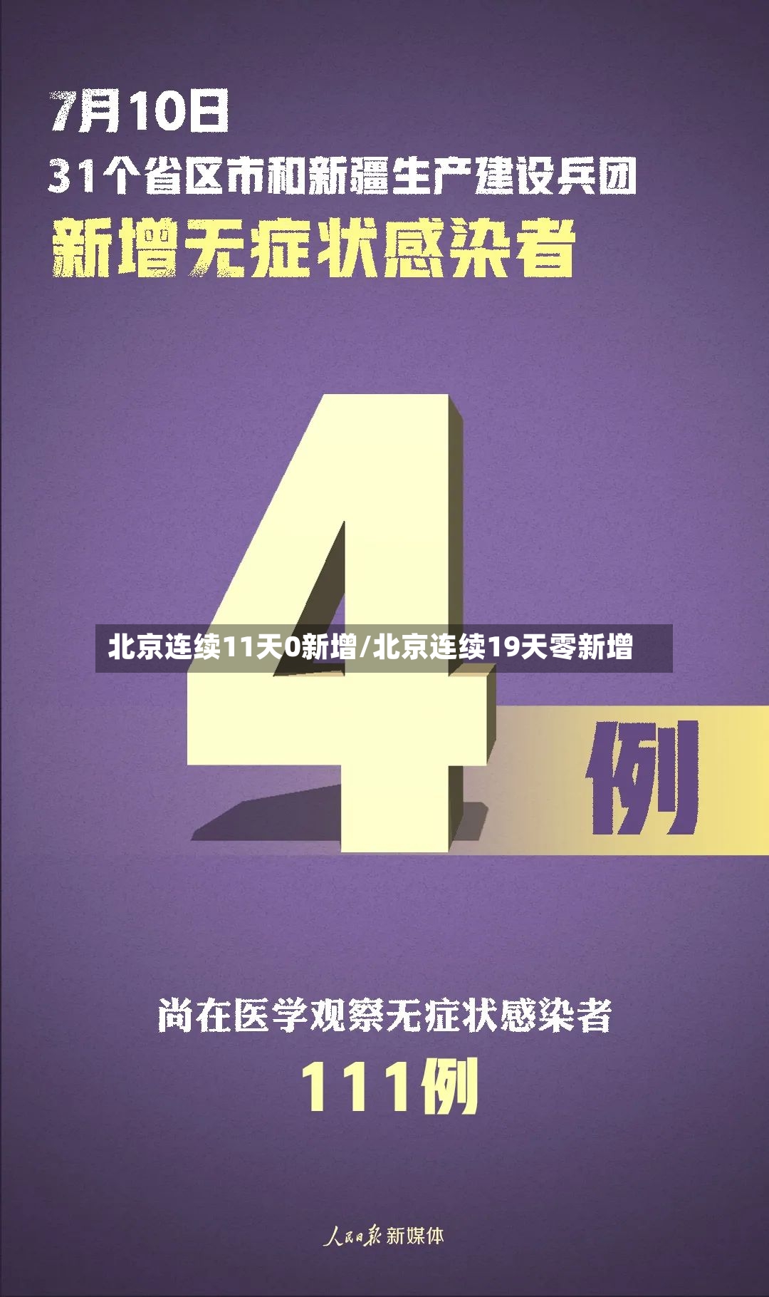 北京连续11天0新增/北京连续19天零新增
