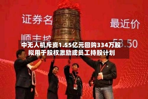 中无人机斥资1.55亿元回购334万股 拟用于股权激励或员工持股计划-第2张图片