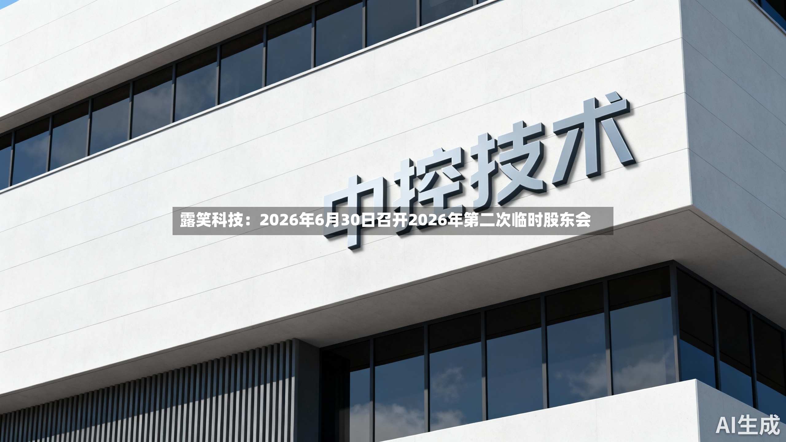 露笑科技：2026年6月30日召开2026年第二次临时股东会