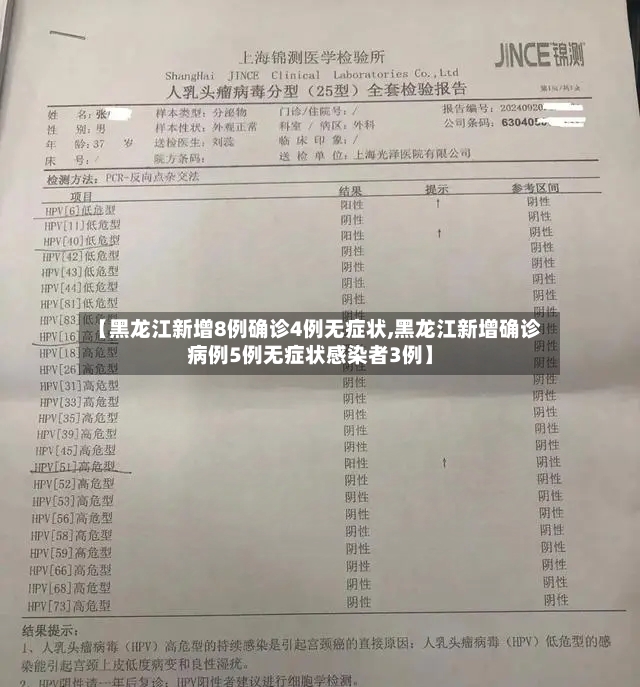 【黑龙江新增8例确诊4例无症状,黑龙江新增确诊病例5例无症状感染者3例】