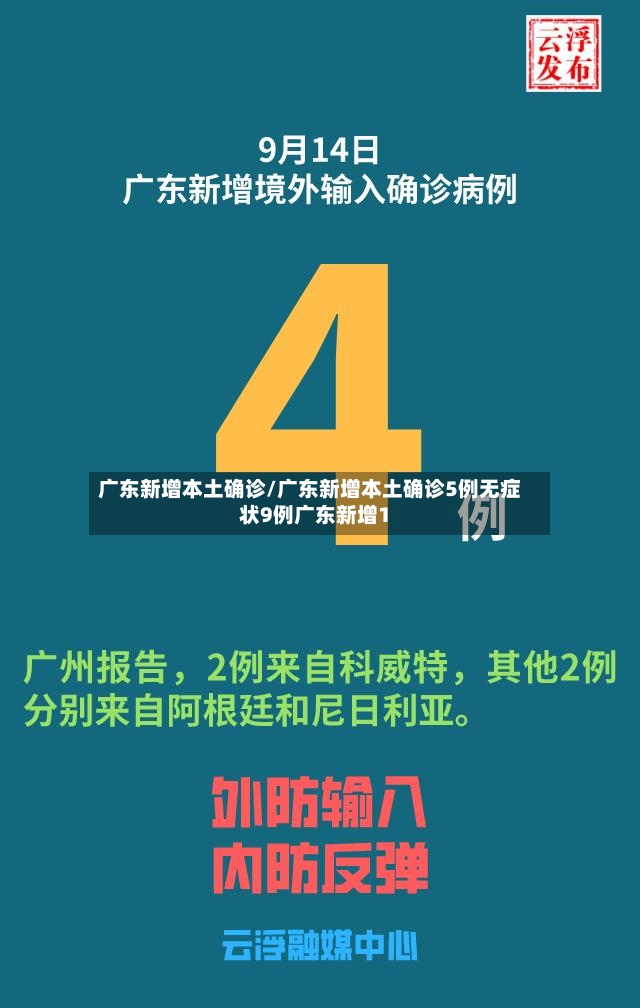 广东新增本土确诊/广东新增本土确诊5例无症状9例广东新增1-第2张图片