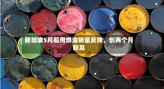 新加坡5月船用燃油销量反弹，创两个月新高-第2张图片